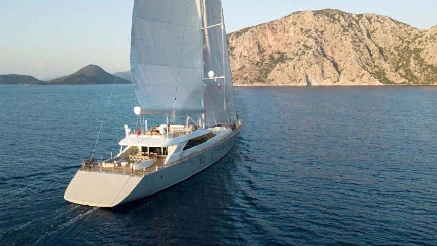 All About U 2 Yacht, Sailing İn Deep Blue Waters.