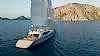 All About U 2 Yacht, Sailing İn Deep Blue Waters.