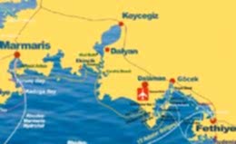 Fethiye - Ölüdeniz - Ekincik - Göcek - Fethiye Lüks Tekneler ile 